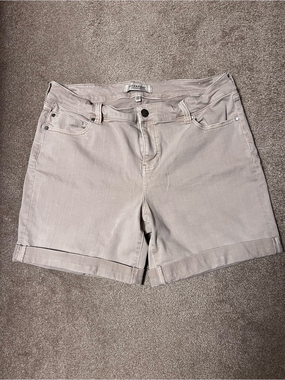 Liverpool Women’s Rolled-Hem Shorts